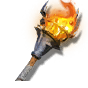 副手武器：沉重火把