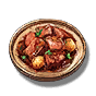 食物：炖牛肉